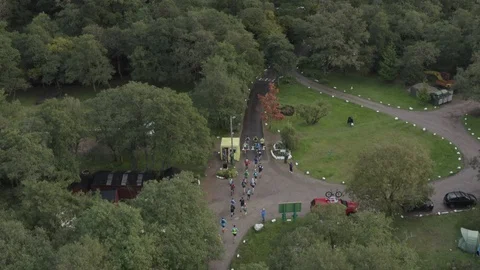 Glencoe Marathon 2018 動画素材 95861223
