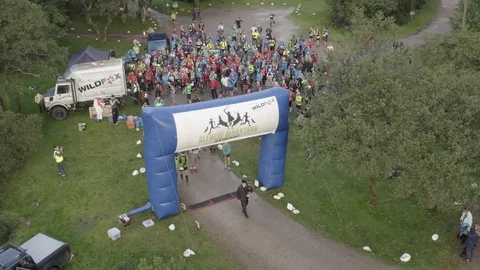 Glencoe Marathon 2018 動画素材 95861450