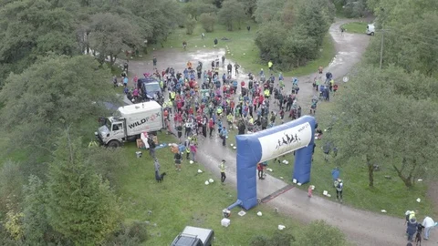 Glencoe Marathon 2018 動画素材 95861543