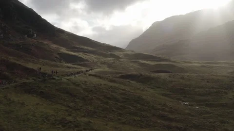 Glencoe Marathon 2018 動画素材 95862042