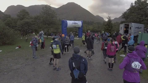 Glencoe Marathon 2018 動画素材 95912683