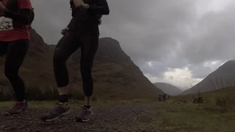 Glencoe Marathon 2018 動画素材 95913625