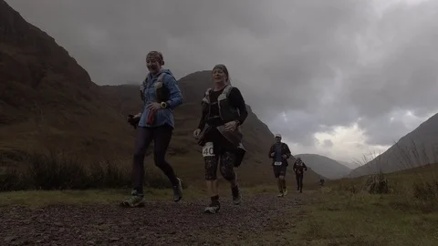 Glencoe Marathon 2018 動画素材 95913783