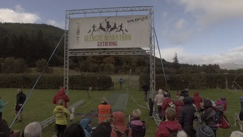 Glencoe Marathon 2018 Stock Footage 95914625