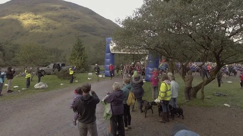Glencoe Marathon 2018 Stock Footage 95914729
