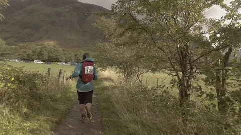 Glencoe Marathon 2018 Stock Footage 95914882