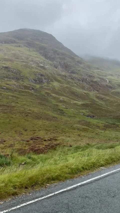 Glencoe Narrow Road Video stock 170188476