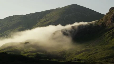 Glencoe Rolling Mist Timelapse 4K Stock Footage 160342550