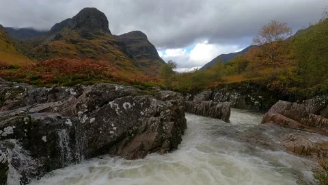 Glencoe time lapse 库存影片 163838970