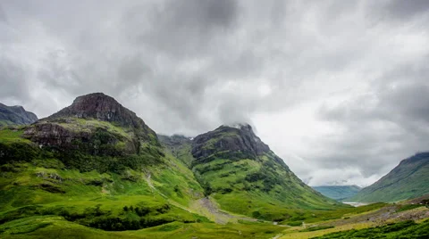 Glencoe Timelapse Stock Footage 40358836