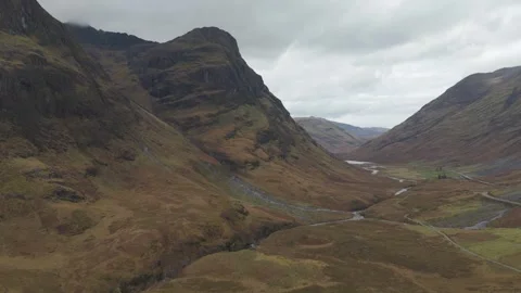 Glencoe Valley, Scotland Stock Footage 320914435
