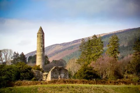 Glendalough Stock Photos
