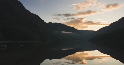 Glendaough sunset Stock Footage 132299678