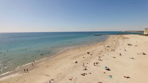 Glenelg beach Stock Footage 100598037