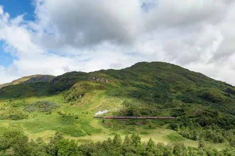 Glenffinan Train Stock Photos