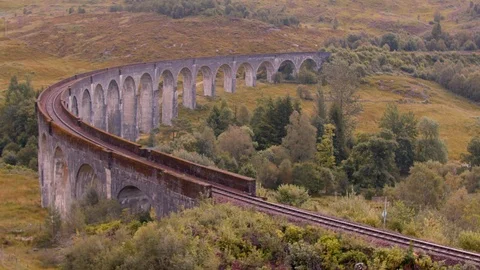 Glenfinnan Viaduct 库存影片 115842853