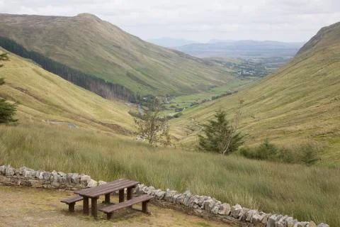 Glengesh Mountain Pass, Donegal Stock Photos