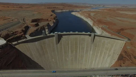 Glenn Damn pull back Bridge reveal Stock Footage 160180040