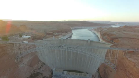 Glenn Damn Sunset Stock Footage 160164772