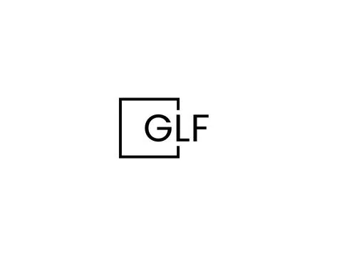 GLF letter initial logo design vector illustration Stock Illustration
