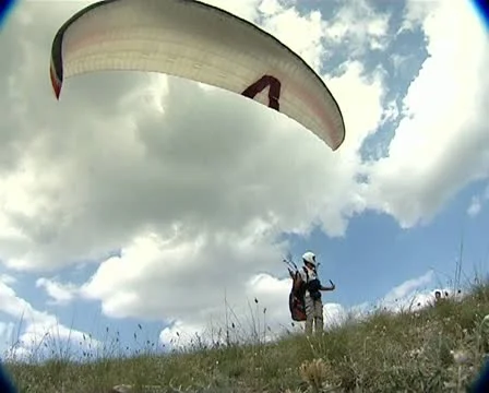 Glider flight Stock Footage 11406098
