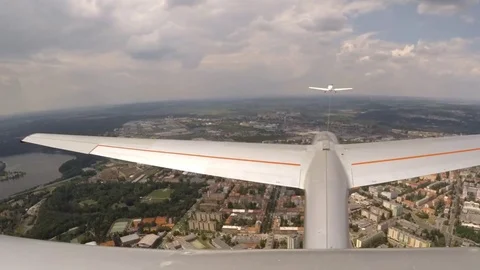 Glider flight. Stock Footage 77072008