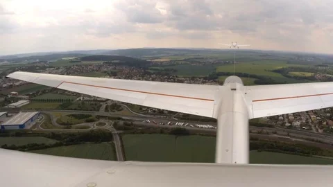 Glider flight. Stock Footage 77072506