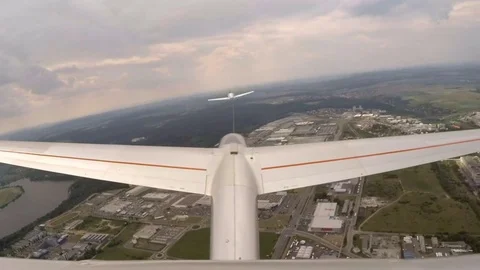 Glider flight. Stock Footage 77147503