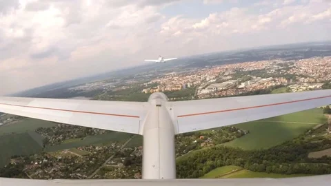 Glider flight. Stock Footage 77148580