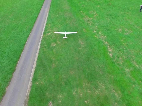 Glider flying Stockbeeldmateriaal 74187036