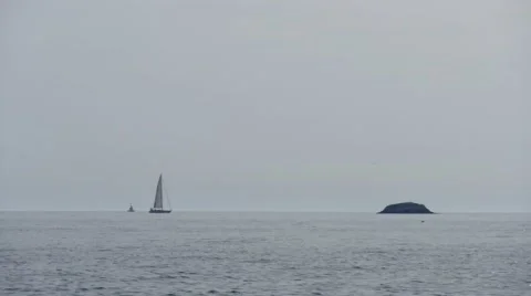 Glider passing by Timelapse Stock Footage 50492347