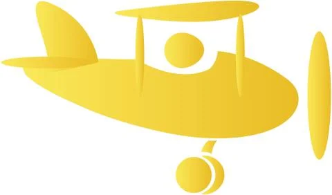 Glider, pilot Stock Illustration
