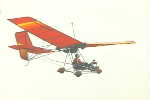 Glider in the Sky Stock Footage 42222025