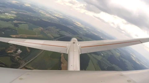 Glider soaring. Vidéo 77063753