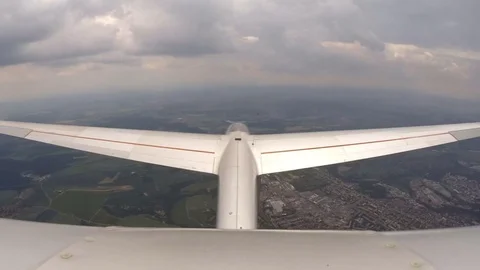Glider soaring. Stock Footage 77064939