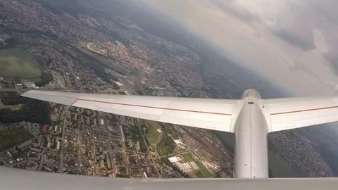 Glider soaring. Stock Footage 77065320