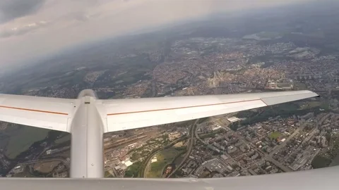 Glider soaring. Stock Footage 77066351