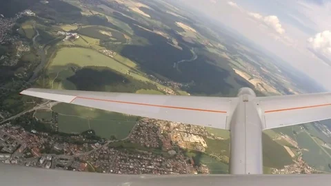Glider soaring. Stock Footage 77066709