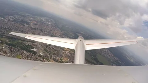 Glider soaring. Stock Footage 77068036