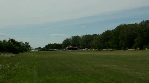 Glider Takeoff Stock Footage 53789834
