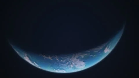 Gliese 667C planet Exploration in space Stock-Footage 240424192