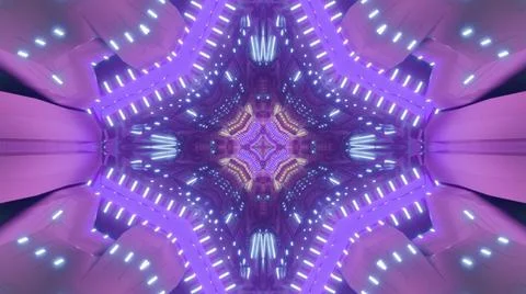 Glimmering abstract 3d illustration pattern Stock Illustration