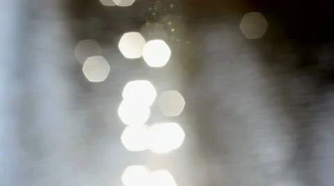Glimmering Lake Bokeh Stock Footage 10749324