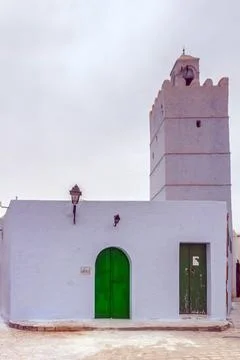 A Glimpse of the Charming Small Mosques (Masjids) in Kairouan, Tunisia. Nor.. Stock Photos