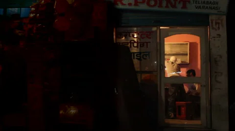 A glimpse inside a shop Video stock 41239273