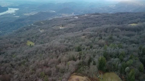 A glimpse of light on the mountain Video stock 147746293