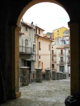 Glimpse of the old city Stock Photos