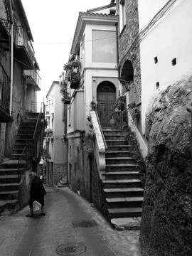 Glimpse of the old city Stock Photos
