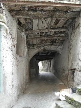 Glimpse of the old city Stock Photos