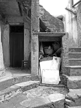 Glimpse of the old city Stock-Fotos